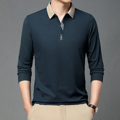 Men's Young And Middle-aged Fashion Casual Long Sleeve Jacket